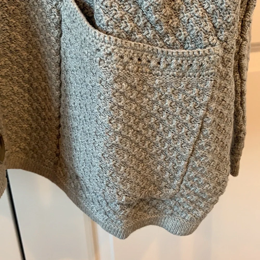 Appleseed's Knit Button Down Gray Cardigan Sweater NWT - Picture 5 of 10